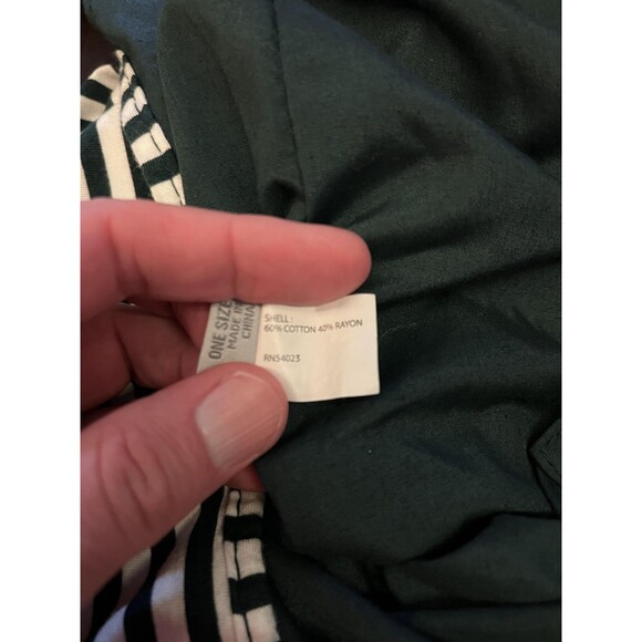 Old Navy Hobo Bag Womens One Size Navy White Stripe Knot Shoulder Slouchy Tote - Picture 8 of 8